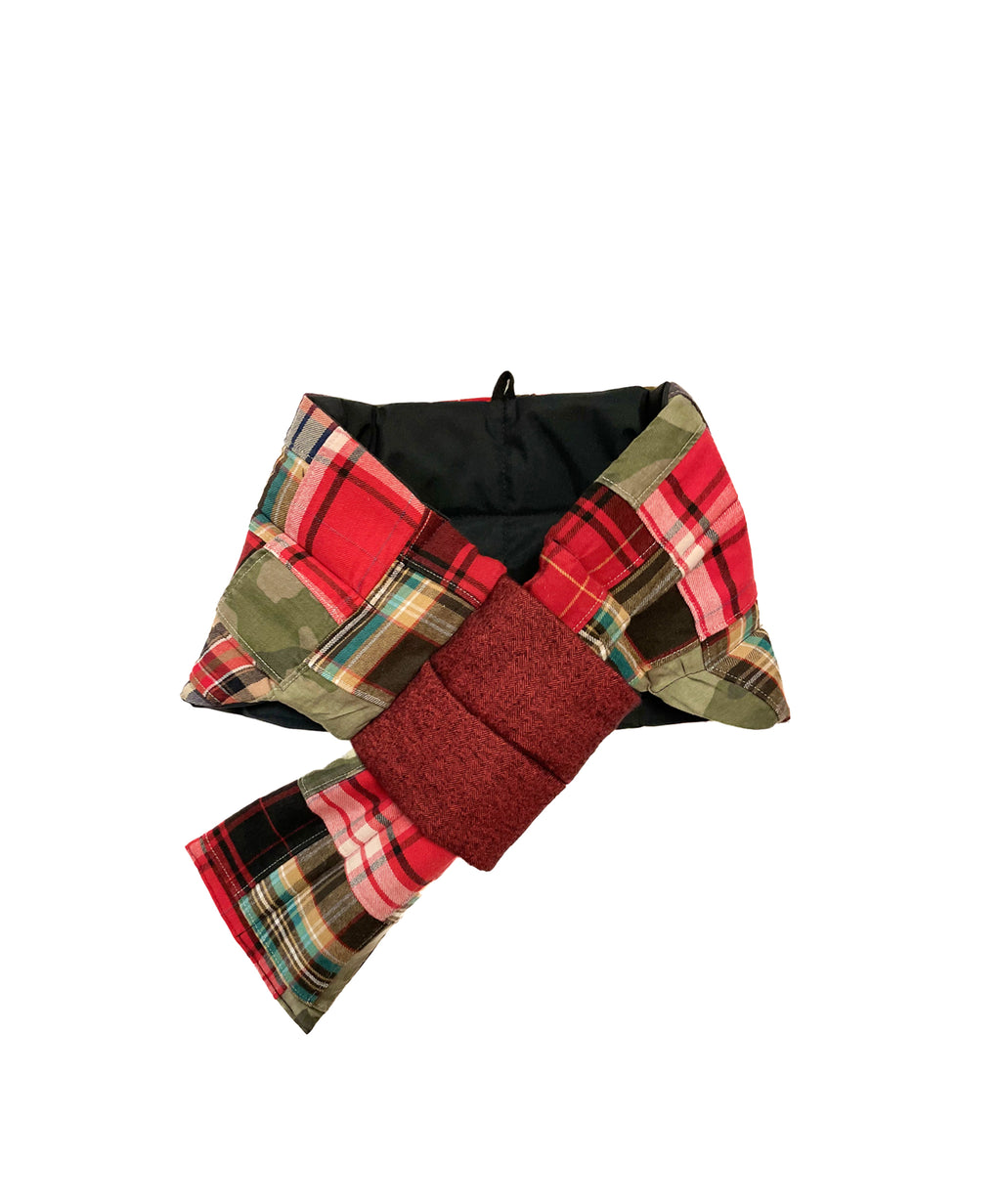 Écharpe Fourreau – Réversible et Déperlante - Red