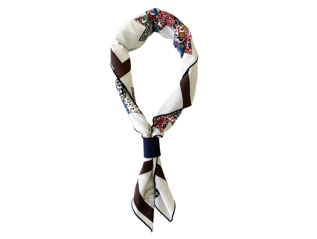 Bandana en Fibres Revalorisées - Brown