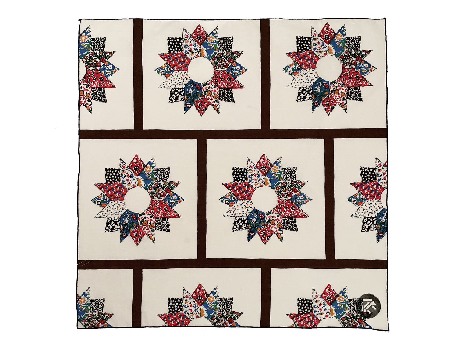 Bandana en Fibres Revalorisées - Brown