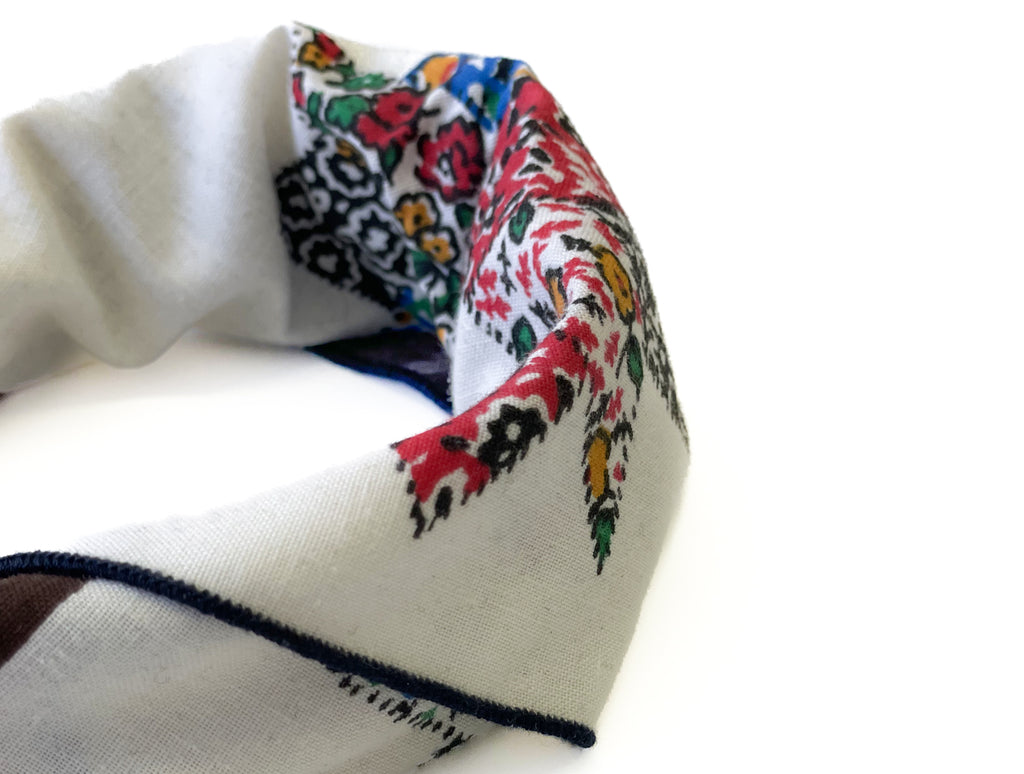 Bandana en Fibres Revalorisées - Brown