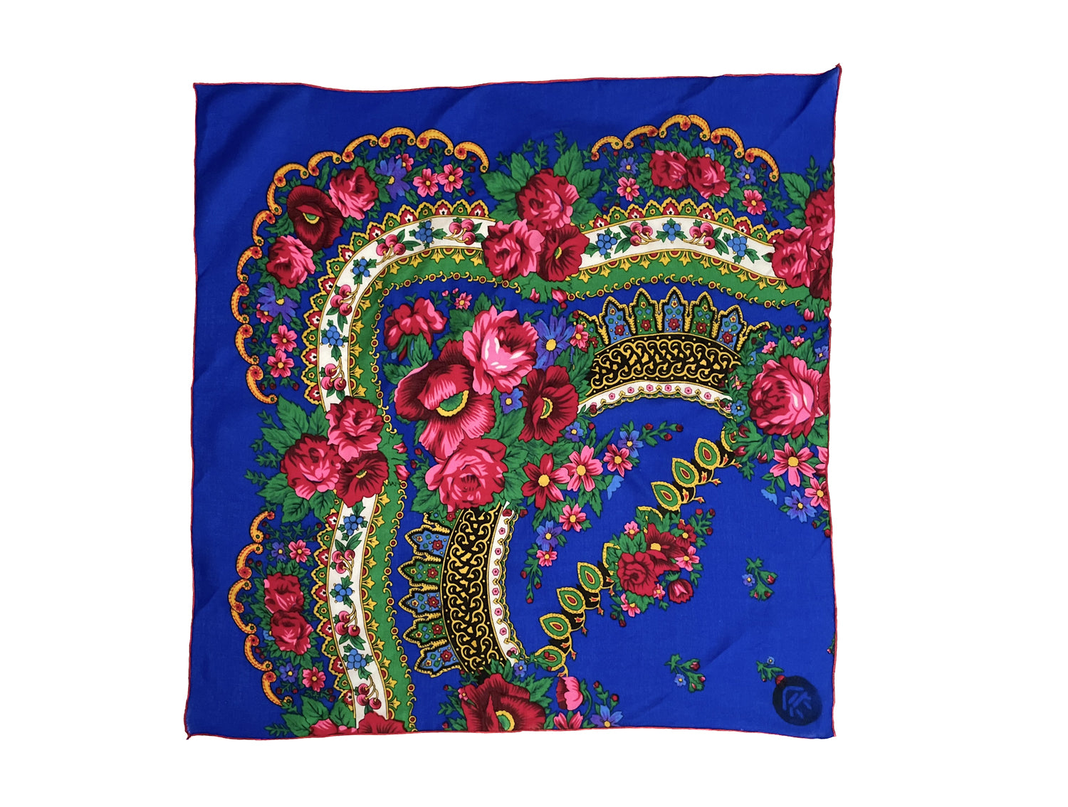 Bandana en Fibres Revalorisées - Royal Blue
