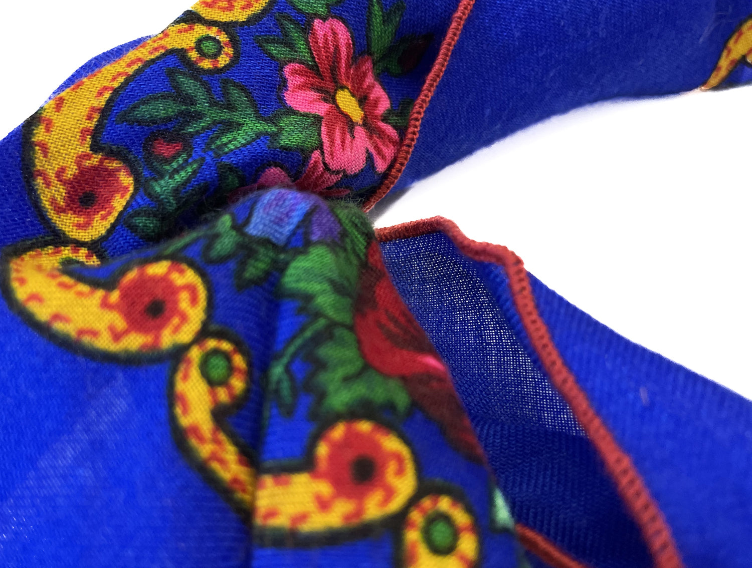 Bandana en Fibres Revalorisées - Royal Blue