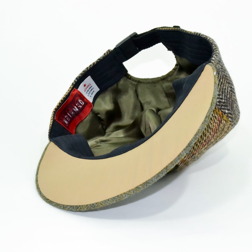 Casquette Patchwork en Laine Recyclée MOSAIC - N° 001