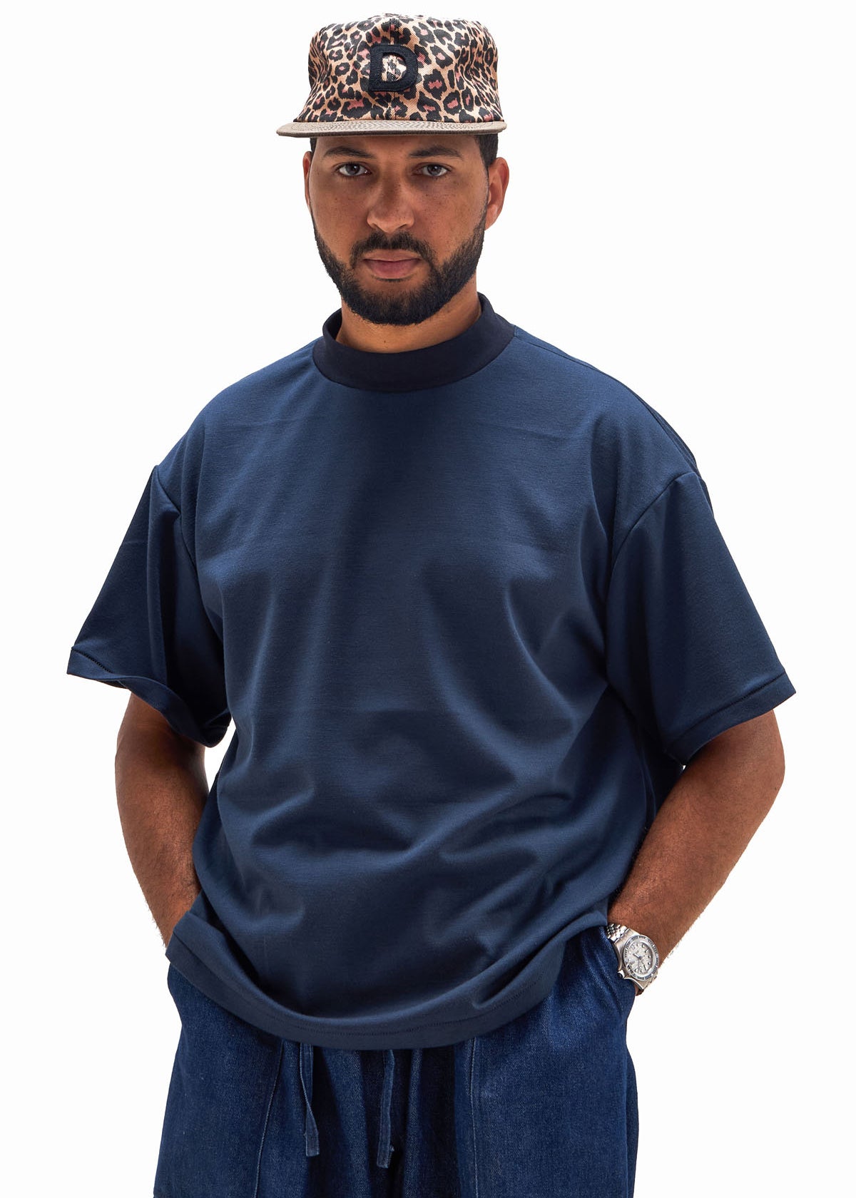 EDD T-Shirt - Loose Fit - S.S Navy