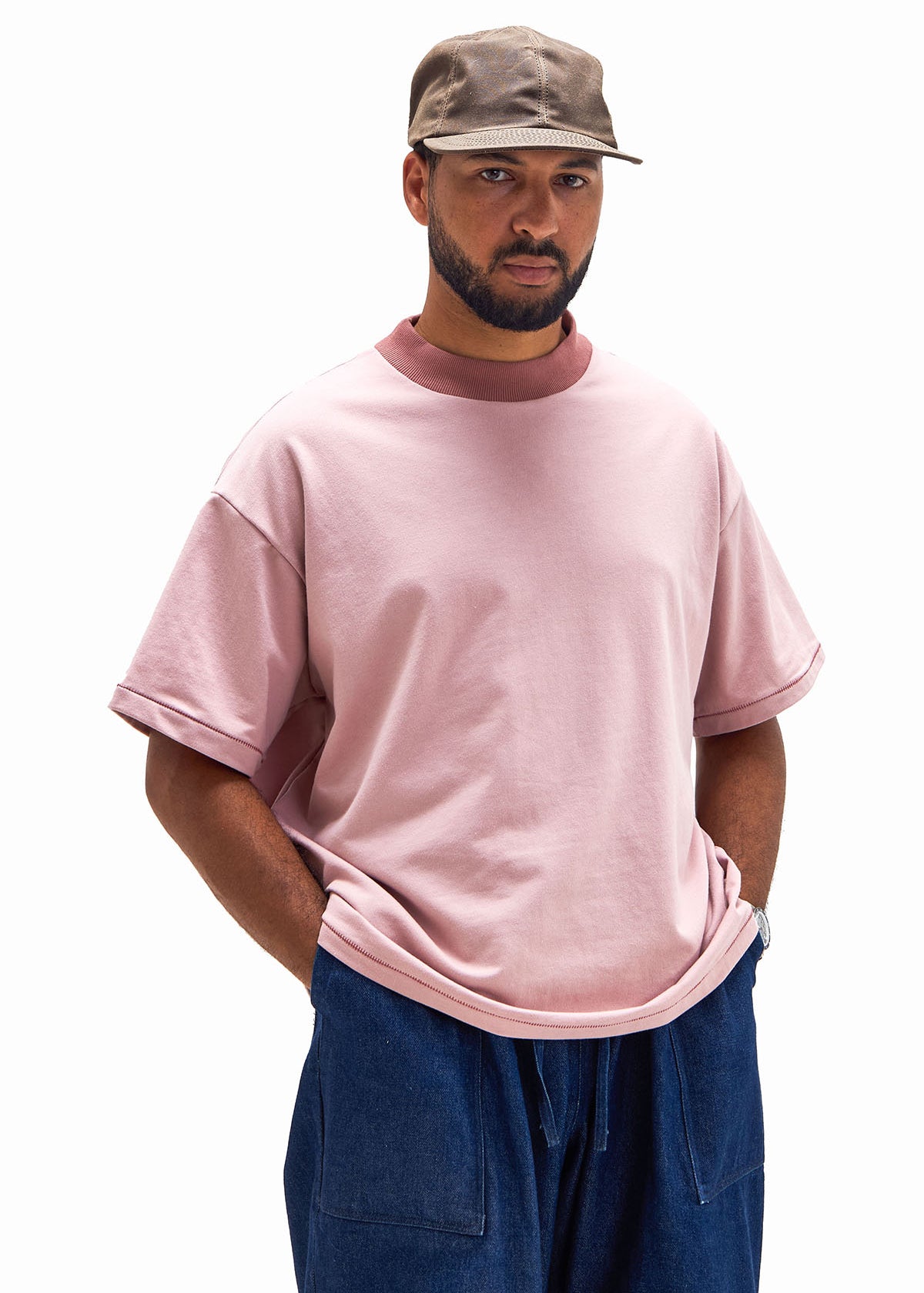 T-Shirt EDD - Coupe Ample - S.S Pink