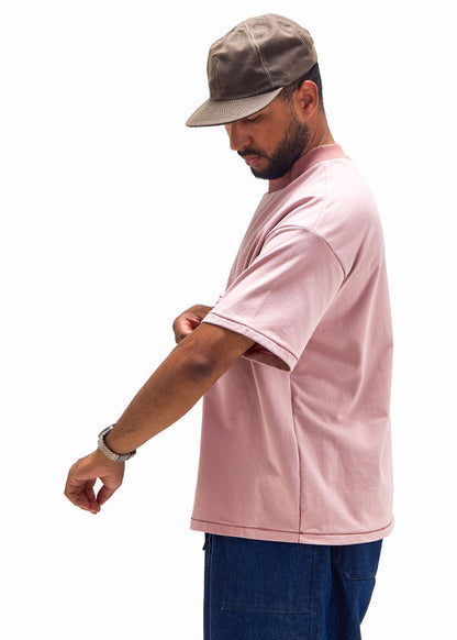 T-Shirt EDD - Coupe Ample - S.S Pink