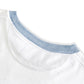 T-SHIRT À POCHE H-1 BLANC À RAYURES