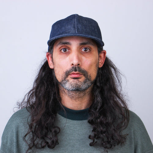 Baseball Denim Cap - Dark Blue