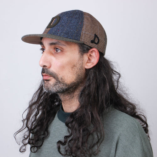 MOSAIC Recycled Wool Patchwork Cap - No. 001