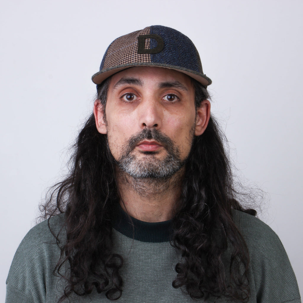 Casquette Patchwork en Laine Recyclée MOSAIC - N° 002