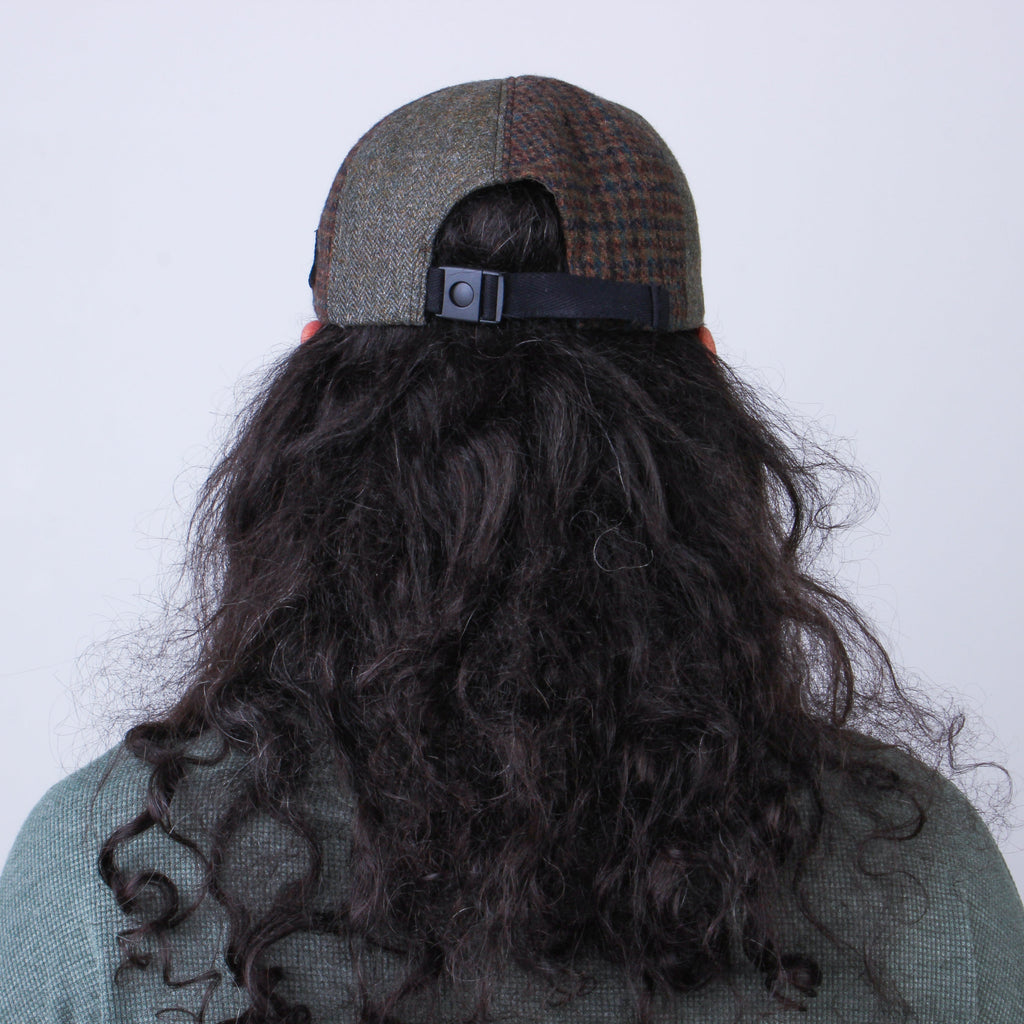 Casquette Patchwork en Laine Recyclée MOSAIC - N° 003