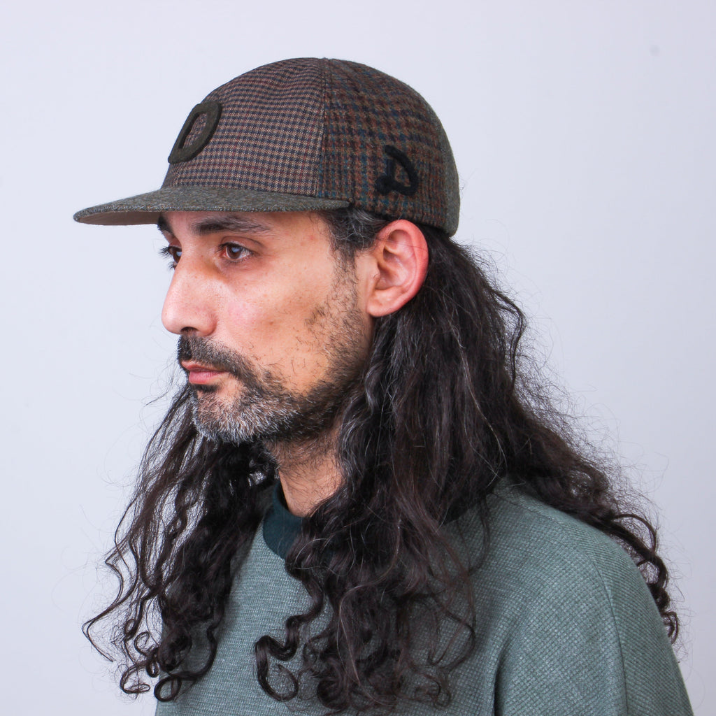 Casquette Patchwork en Laine Recyclée MOSAIC - N° 003