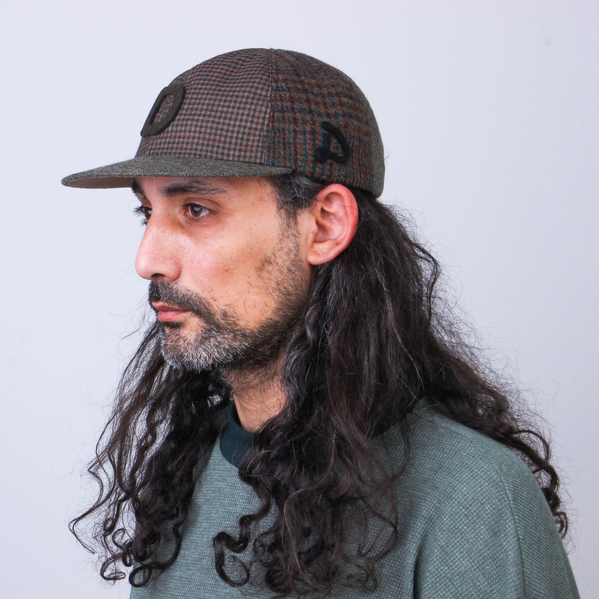 MOSAIC Recycled Wool Patchwork Cap - No. 003