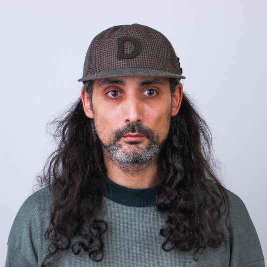 Casquette Patchwork en Laine Recyclée MOSAIC - N° 003