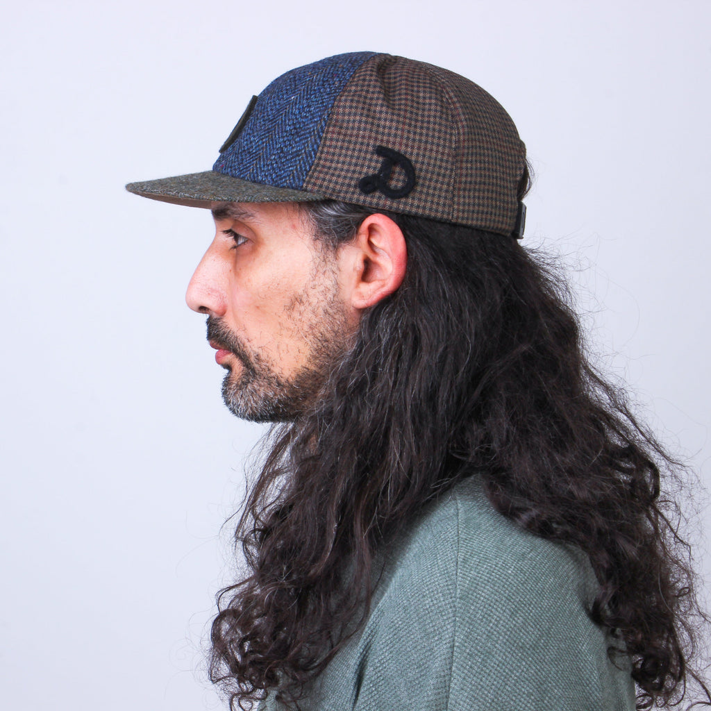 MOSAIC Recycled Wool Patchwork Cap - No. 004