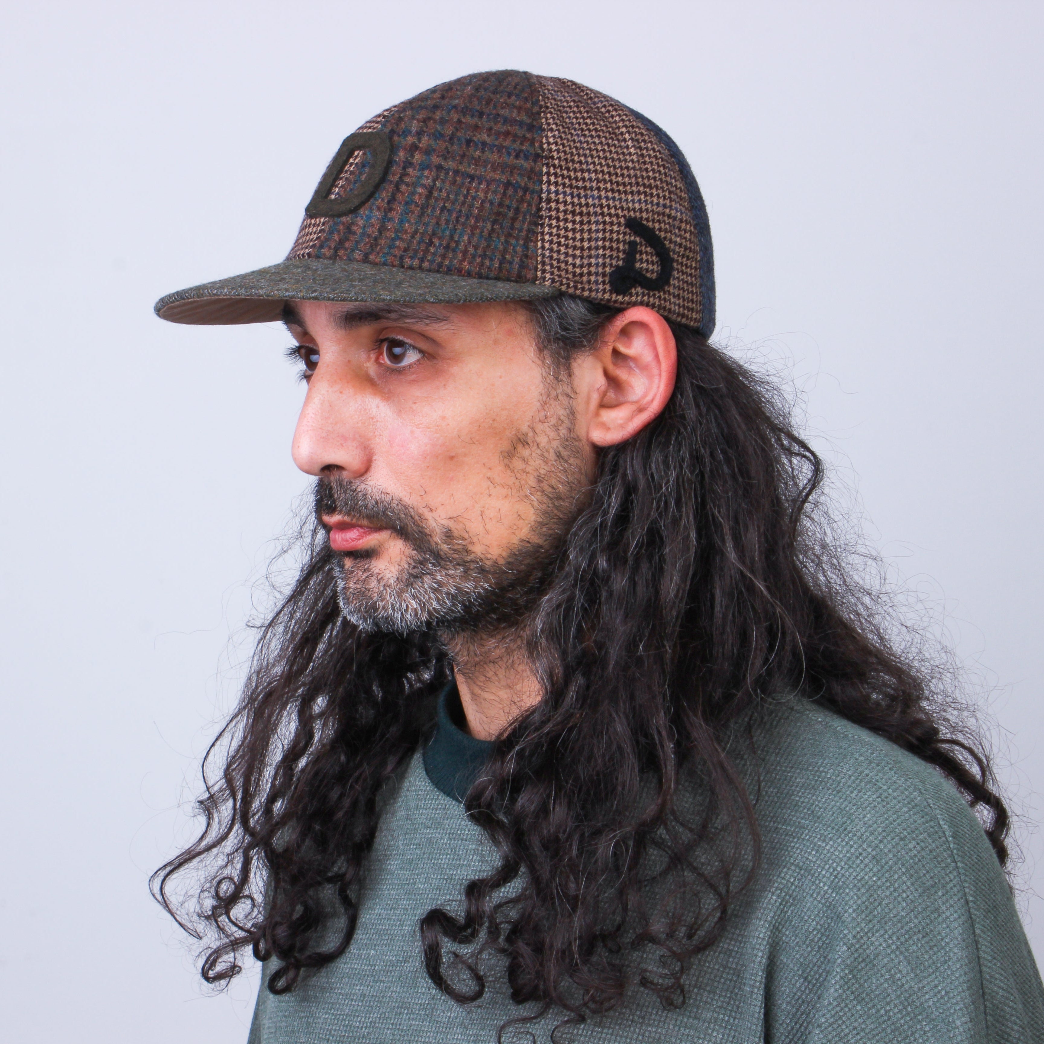 MOSAIC Recycled Wool Patchwork Cap - No. 005