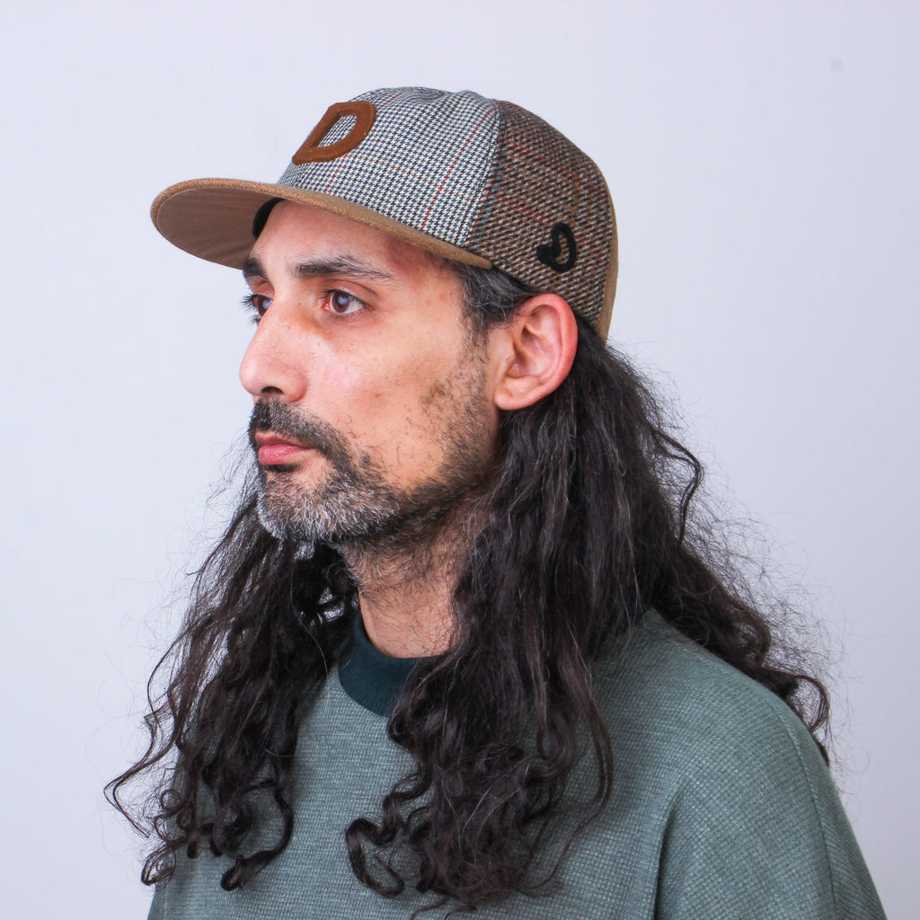 MOSAIC Recycled Wool Patchwork Cap - No. 006