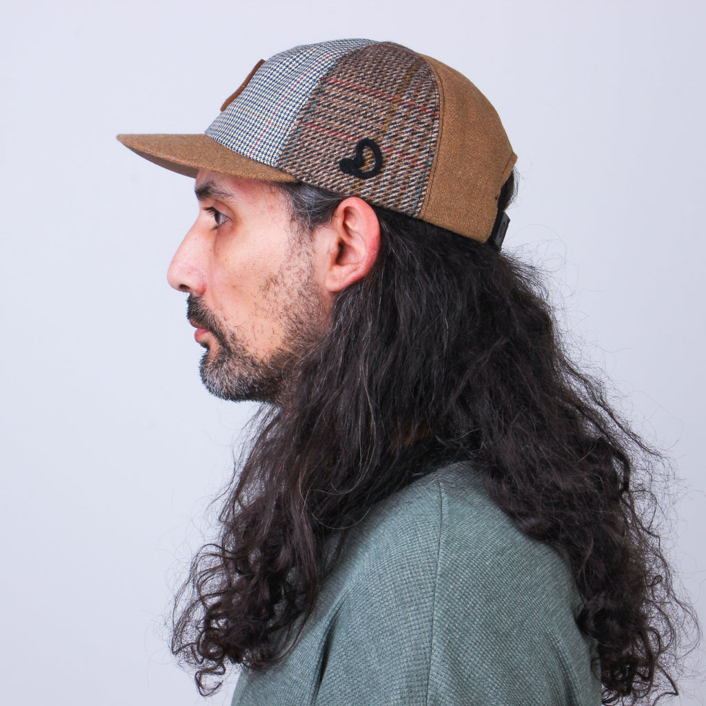 MOSAIC Recycled Wool Patchwork Cap - No. 006