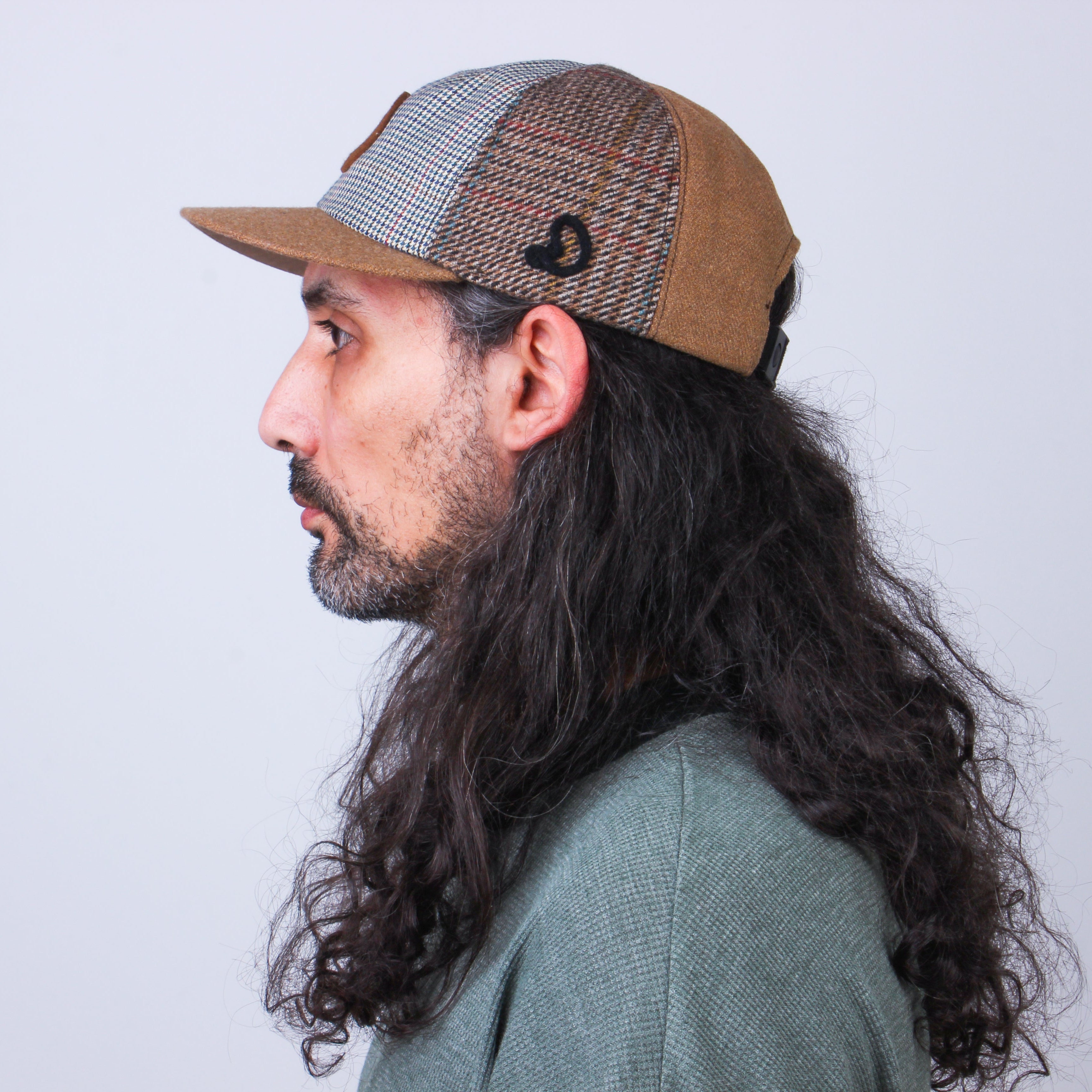 MOSAIC Recycled Wool Patchwork Cap - No. 006