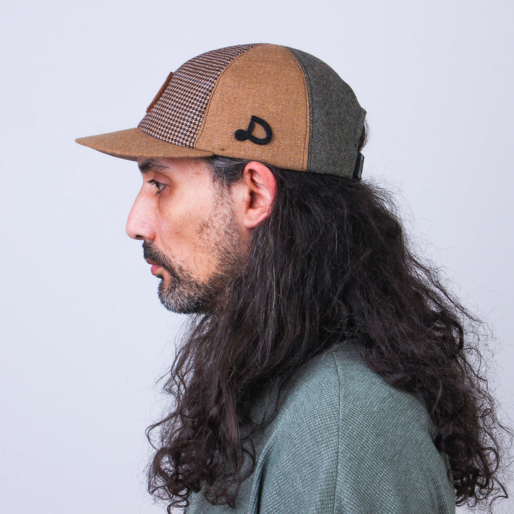 MOSAIC Recycled Wool Patchwork Cap - No. 007