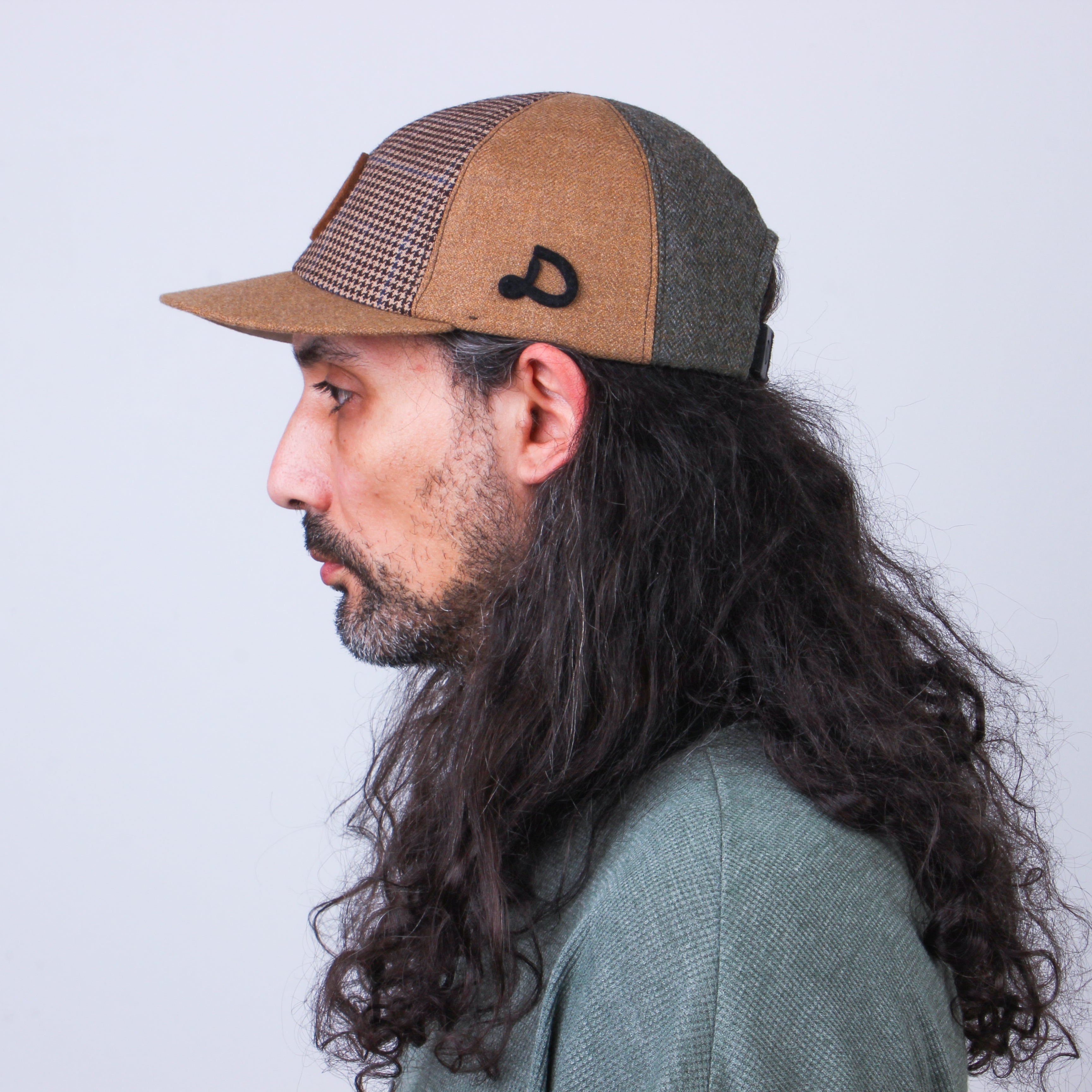 MOSAIC Recycled Wool Patchwork Cap - No. 007