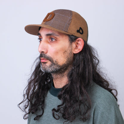 MOSAIC Recycled Wool Patchwork Cap - No. 007