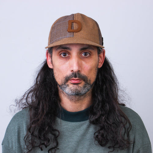 Casquette Patchwork en Laine Recyclée MOSAIC - N° 010