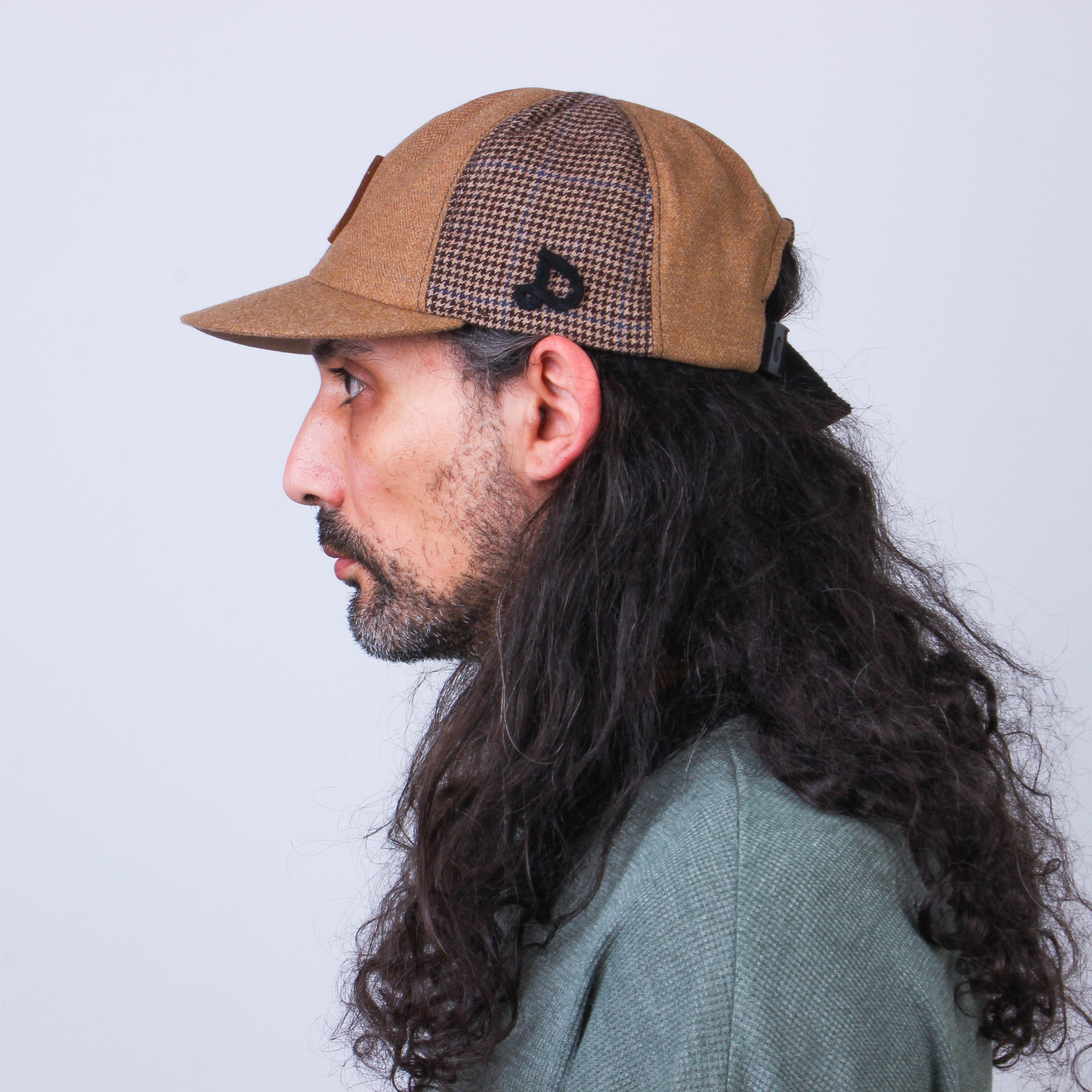 MOSAIC Recycled Wool Patchwork Cap - No. 010