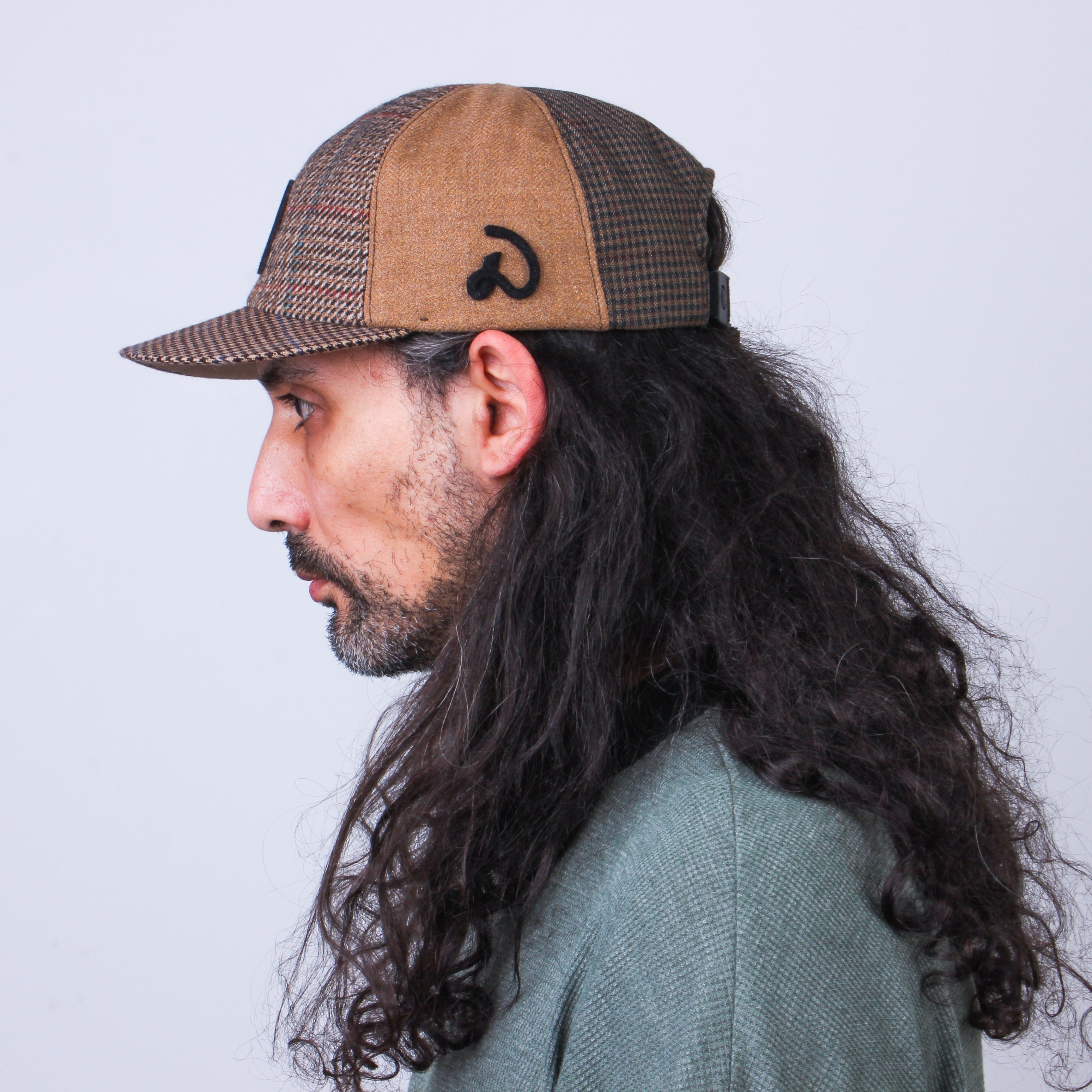 MOSAIC Recycled Wool Patchwork Cap - No. 011