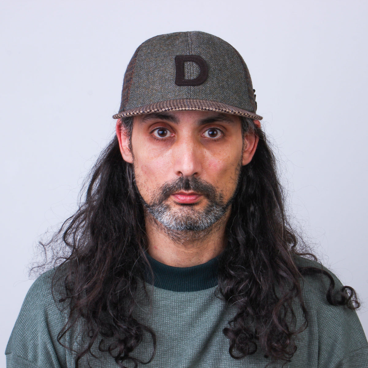 Casquette Patchwork en Laine Recyclée MOSAIC - N° 013