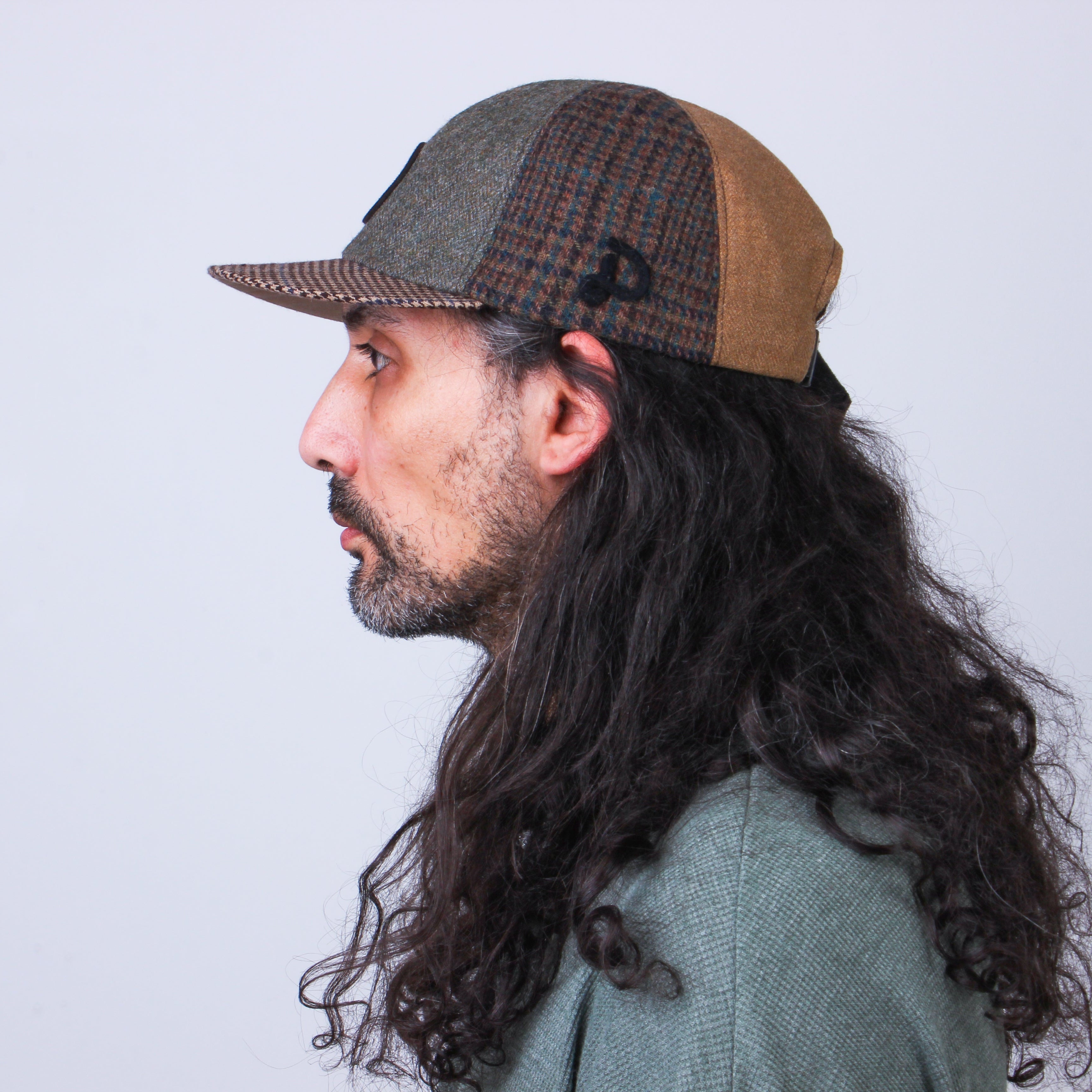 MOSAIC Recycled Wool Patchwork Cap - No. 013