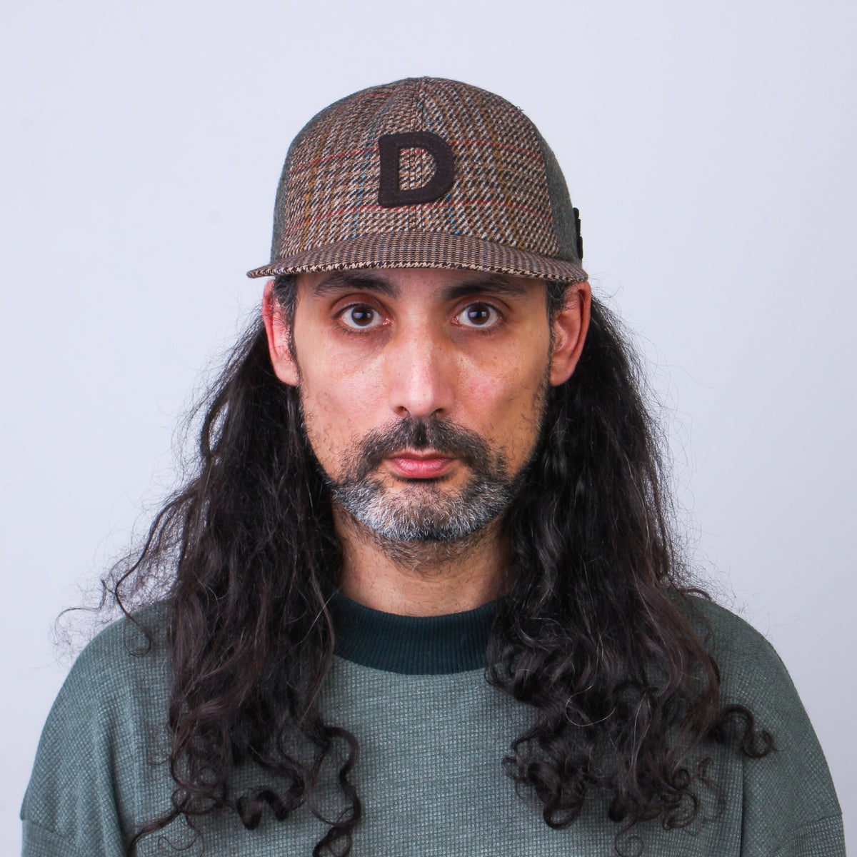 Casquette Patchwork en Laine Recyclée MOSAIC - N° 014