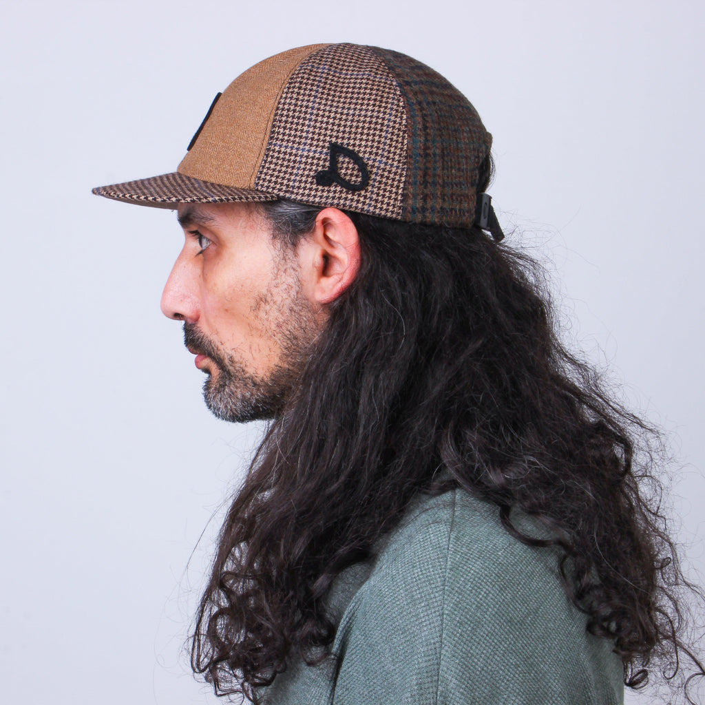 MOSAIC Recycled Wool Patchwork Cap - No. 015