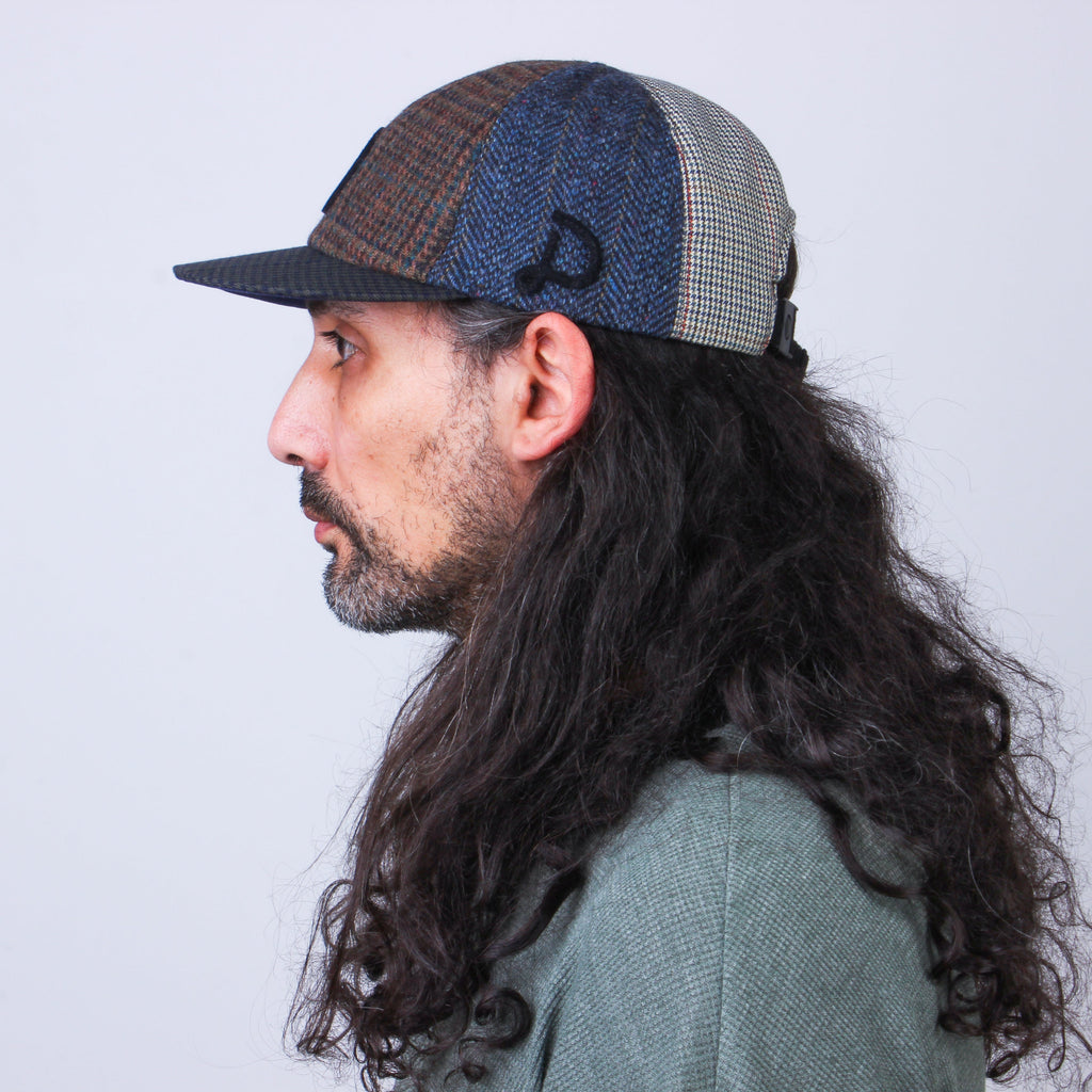 MOSAIC Recycled Wool Patchwork Cap - No. 016