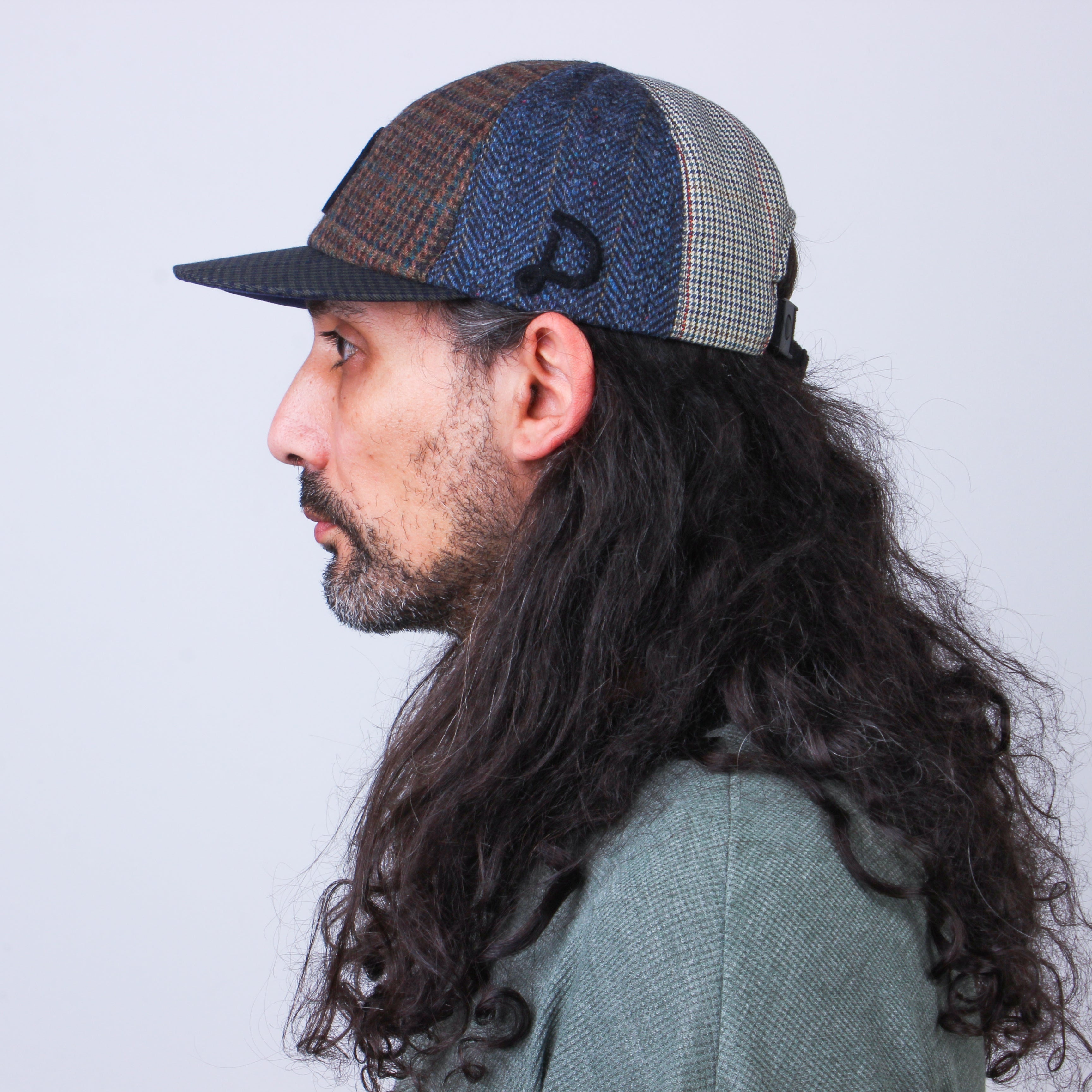 MOSAIC Recycled Wool Patchwork Cap - No. 016