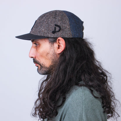 MOSAIC Recycled Wool Patchwork Cap - No. 018