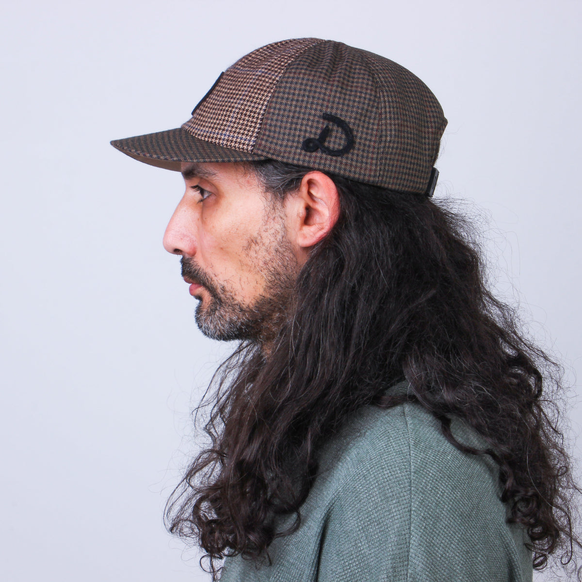 Casquette Patchwork en Laine Recyclée MOSAIC - N° 021