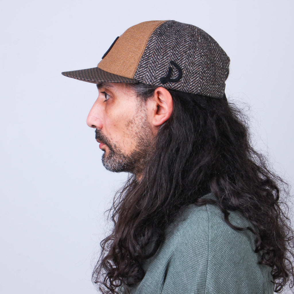 MOSAIC Recycled Wool Patchwork Cap - No. 022