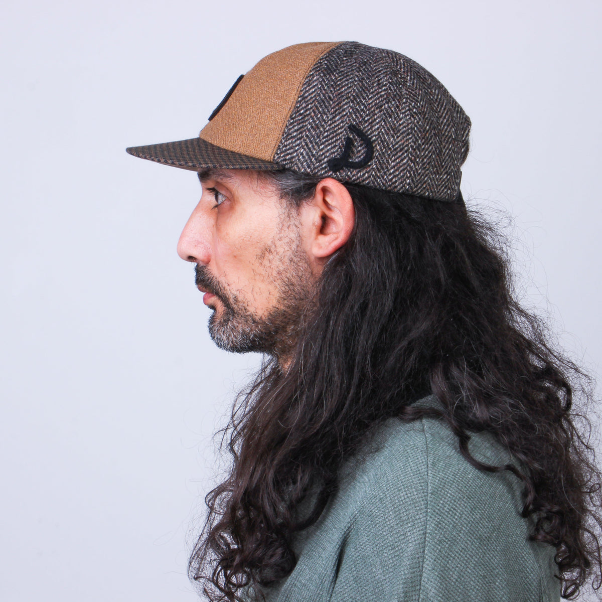 MOSAIC Recycled Wool Patchwork Cap - No. 022