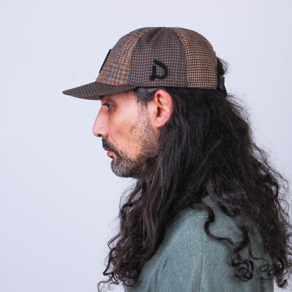 MOSAIC Recycled Wool Patchwork Cap - No. 023