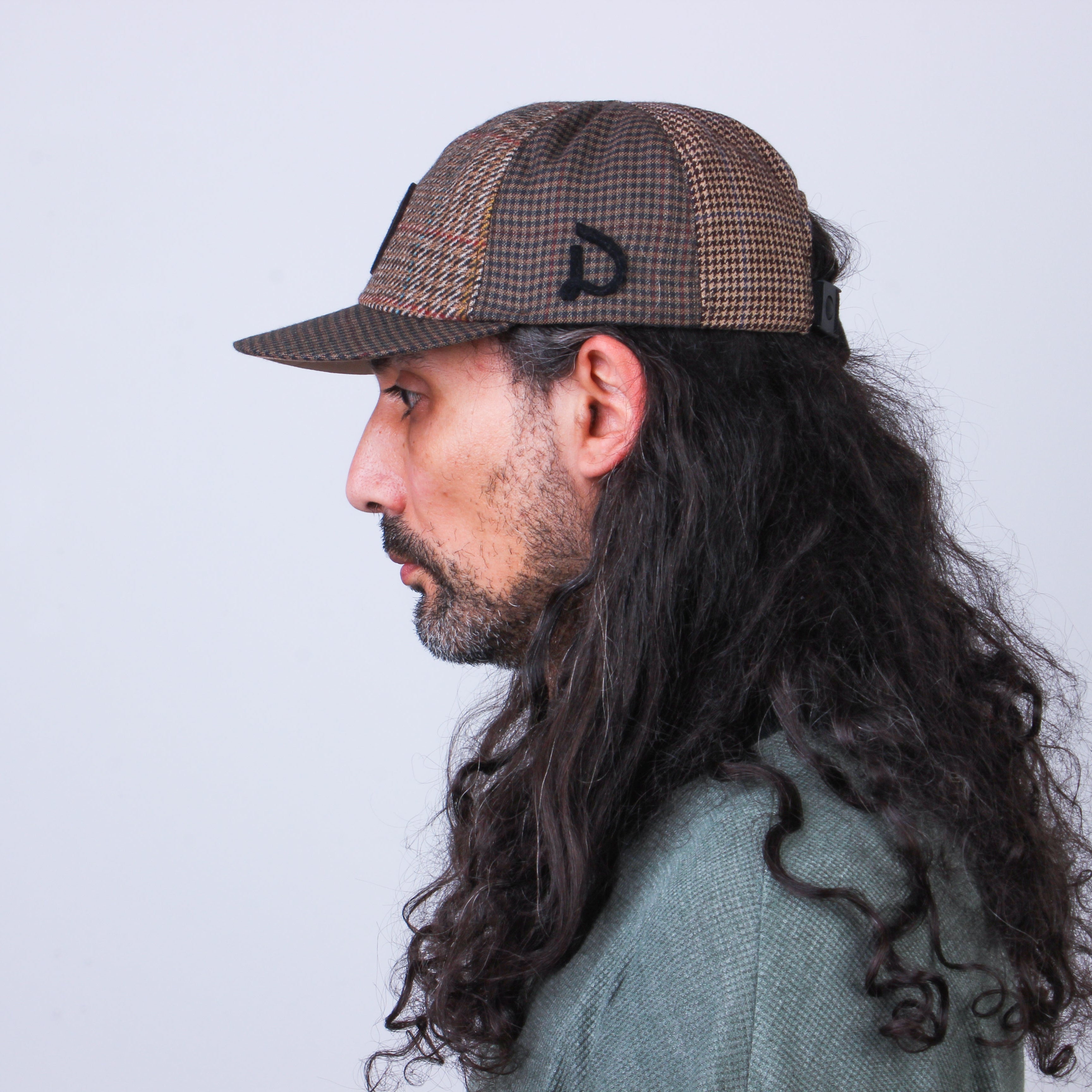 MOSAIC Recycled Wool Patchwork Cap - No. 023