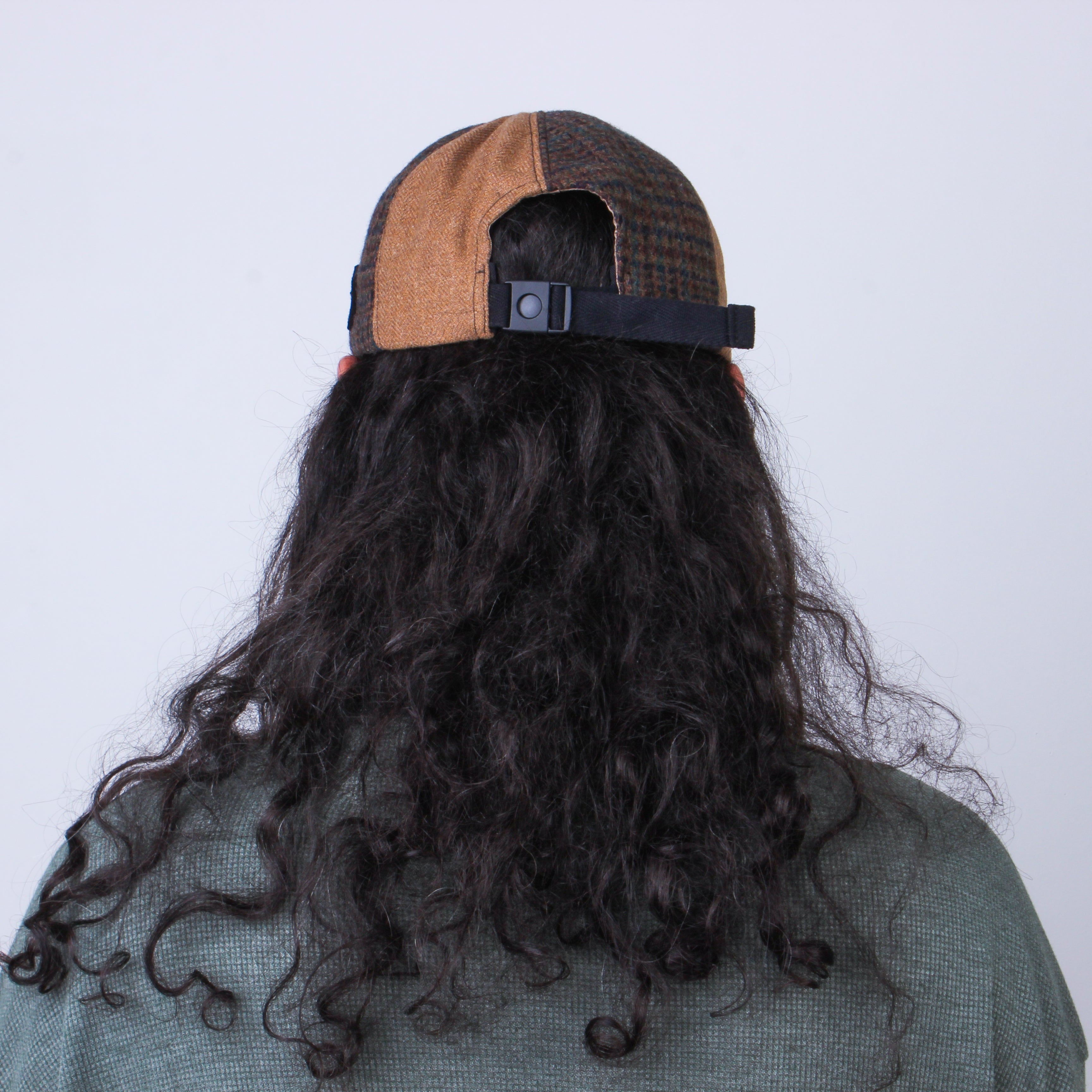 Casquette Patchwork en Laine Recyclée MOSAIC - N° 025