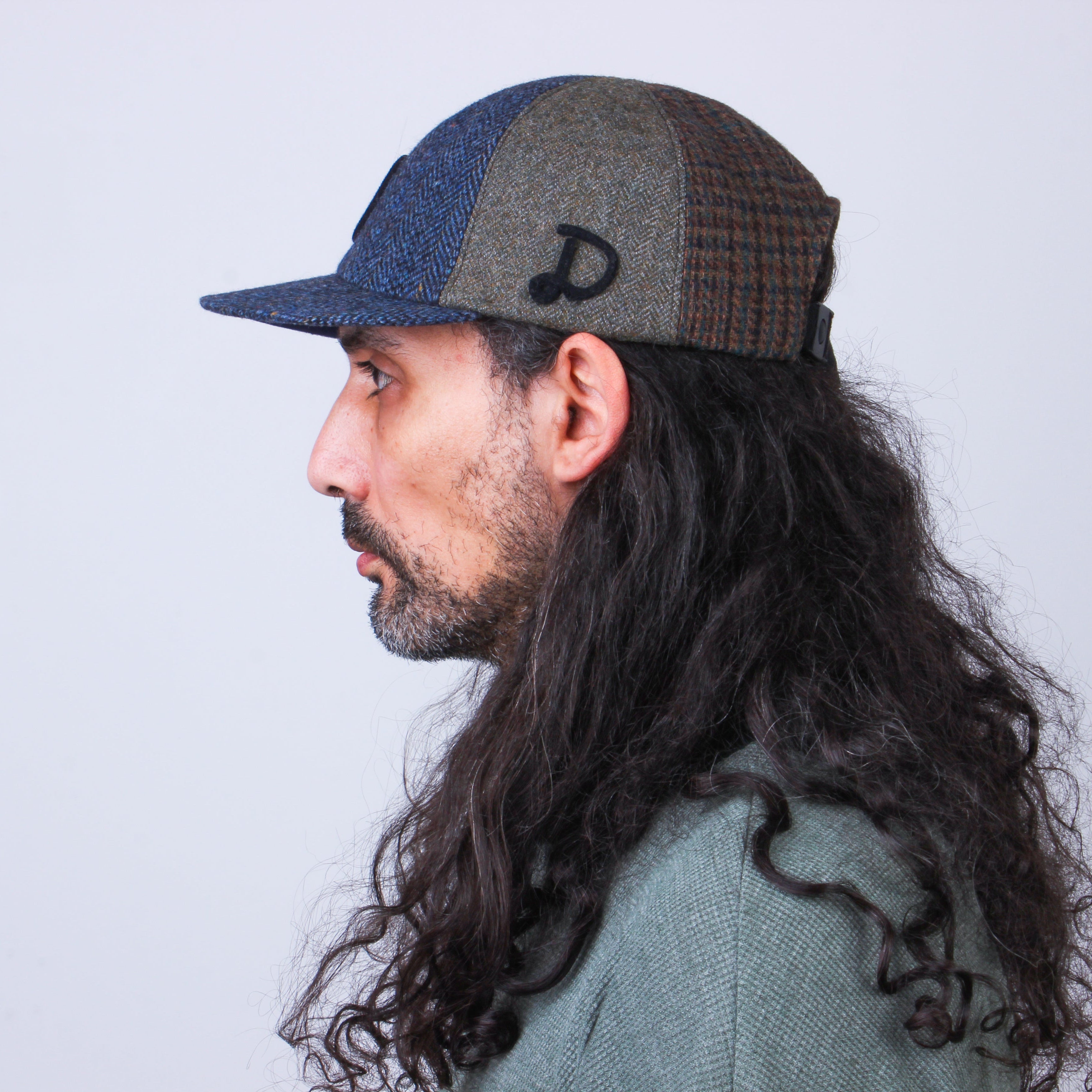 MOSAIC Recycled Wool Patchwork Cap - No. 026