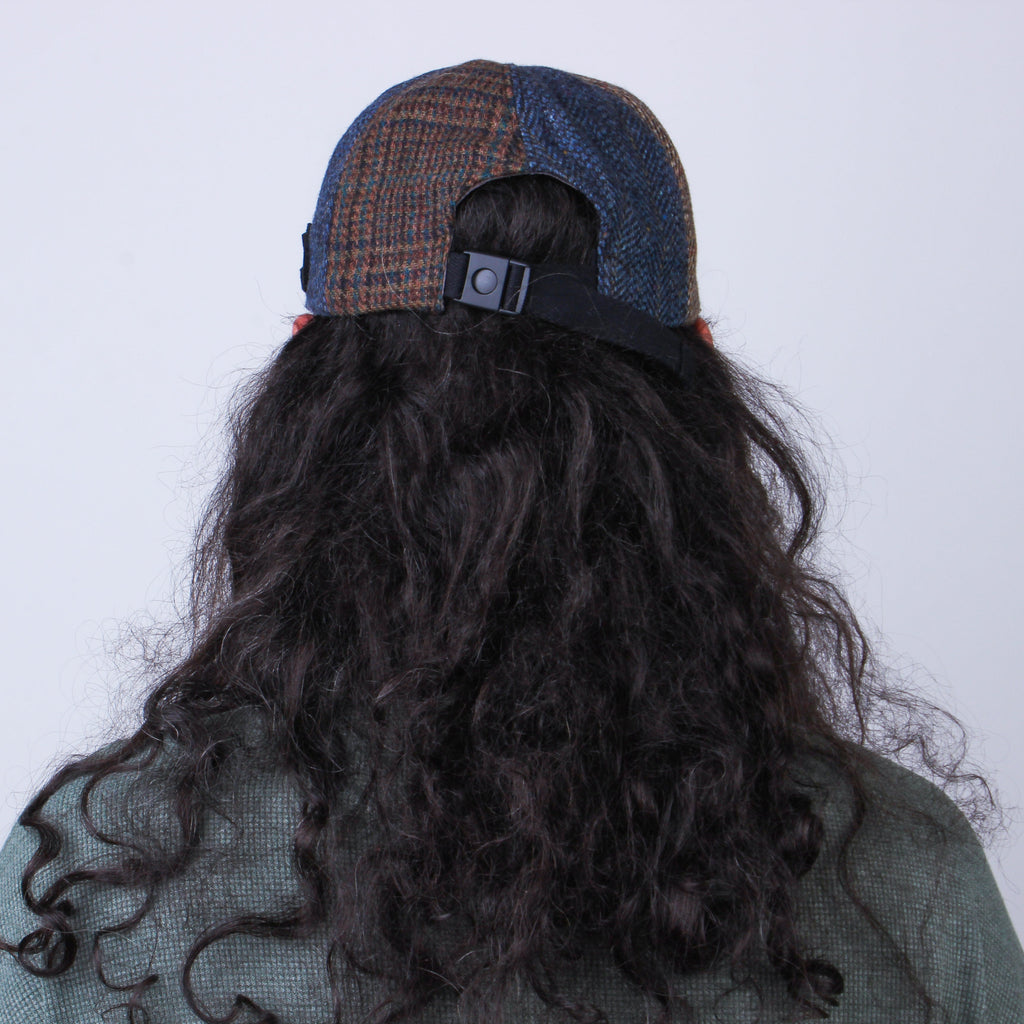 Casquette Patchwork en Laine Recyclée MOSAIC - N° 027