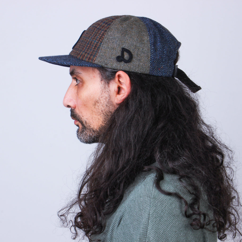 MOSAIC Recycled Wool Patchwork Cap - No. 028