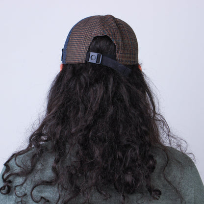 Casquette Patchwork en Laine Recyclée MOSAIC - N° 029