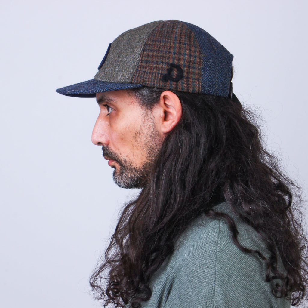 MOSAIC Recycled Wool Patchwork Cap - No. 030