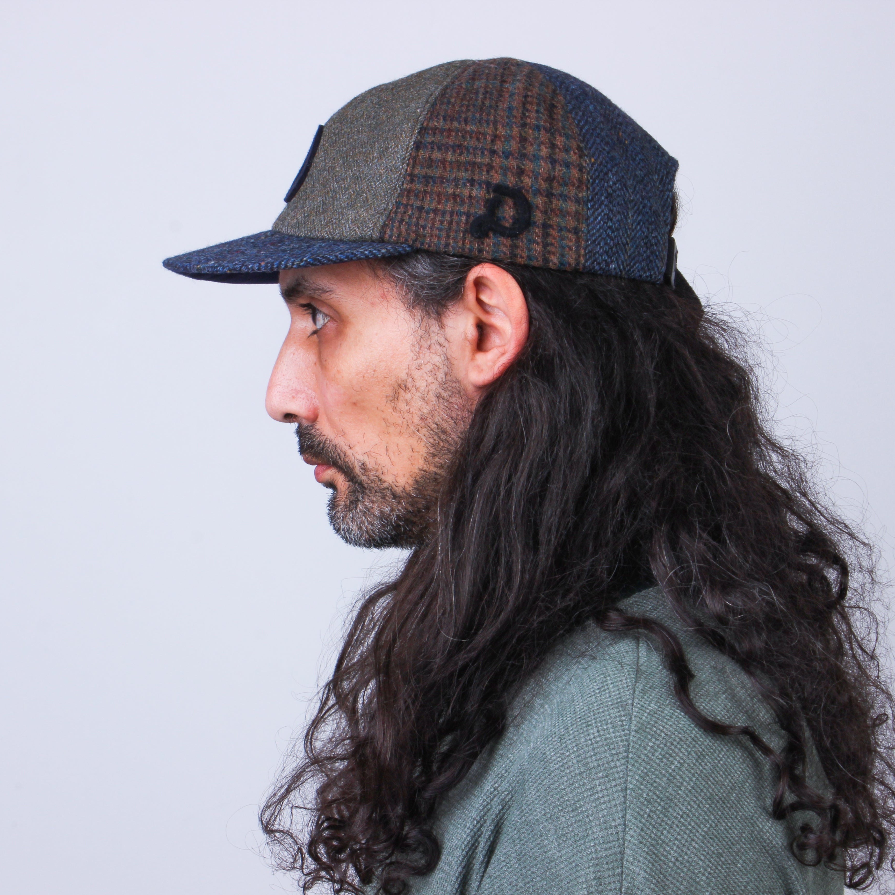 MOSAIC Recycled Wool Patchwork Cap - No. 030