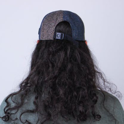 Casquette Patchwork en Laine Recyclée MOSAIC - N° 031