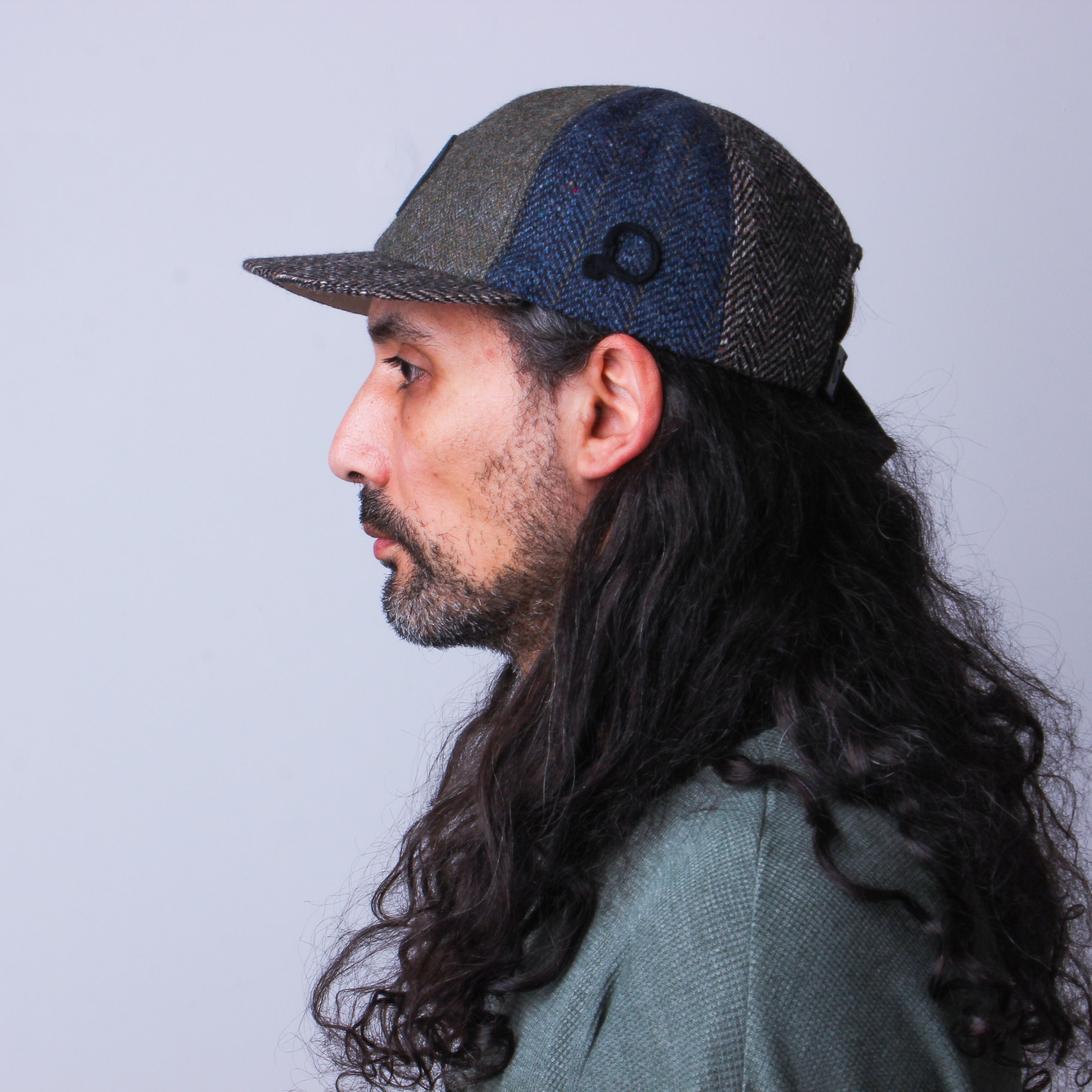 MOSAIC Recycled Wool Patchwork Cap - No. 031